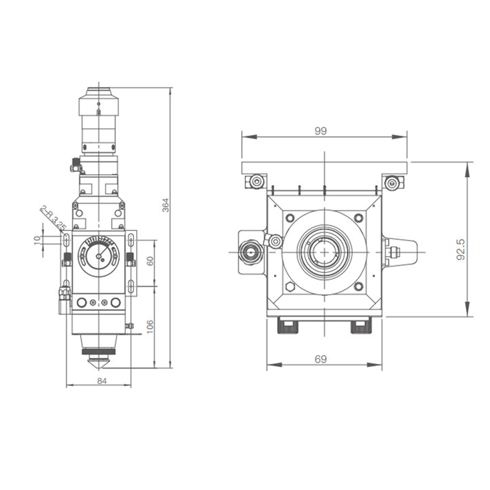 WSX Fiber Laser Head Manual & Automatic Focusing KC15 NC30E NC63A NC150 0-6KW Laser Cutting Head supplier