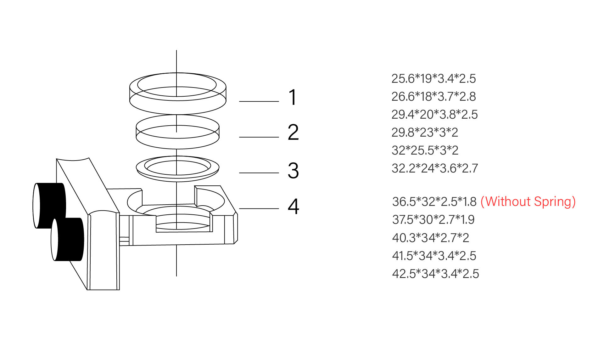 BT210 BT240 BM109 BM110 BM121 Precitec Laser Protective Window Ring Sealing Ring O Ring Washer supplier