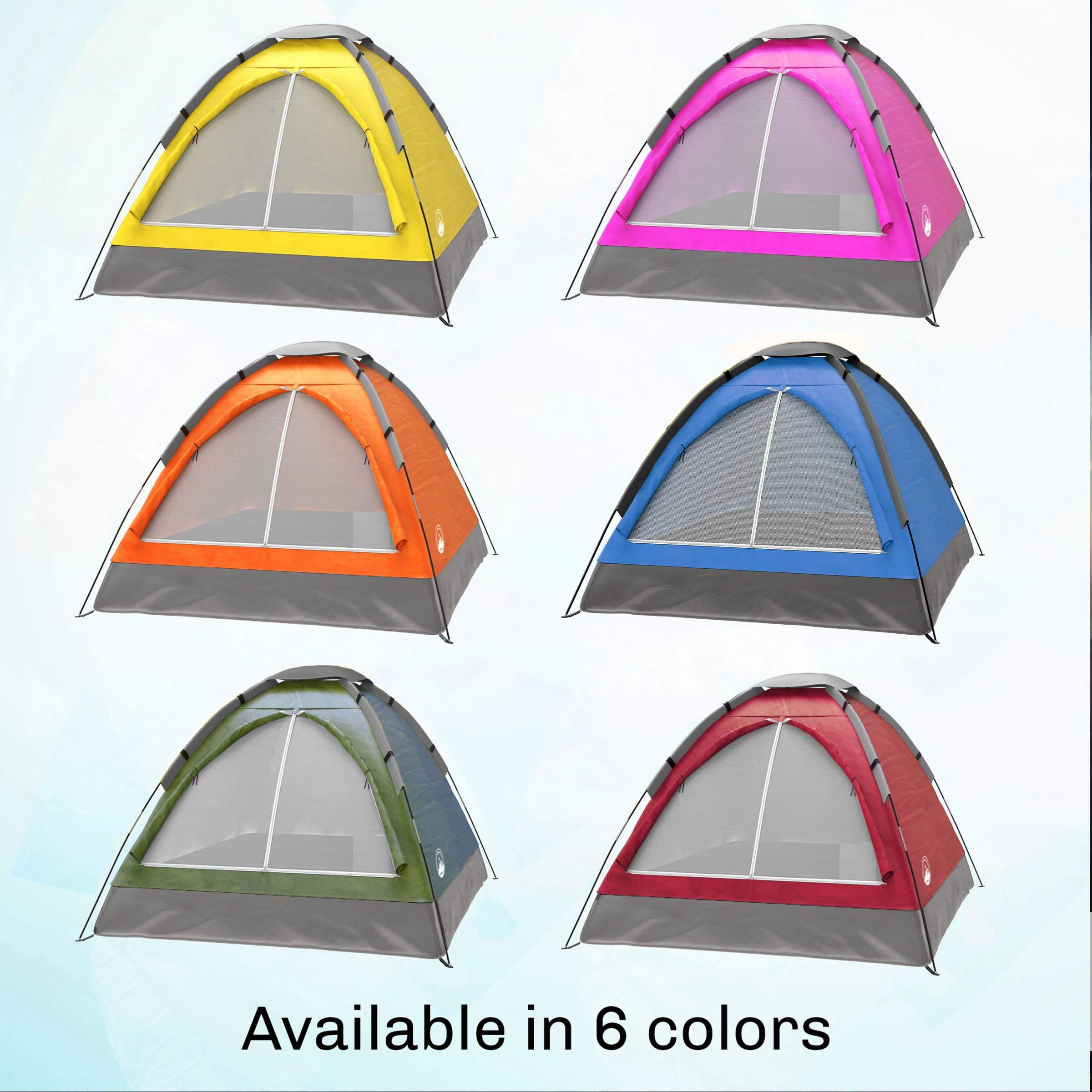 2-Person Lightweight Dome Tent for Camping Hiking Backpacking Beach Camping-Family Outdoor Tent factory