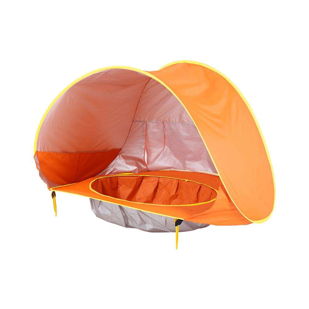 Outdoor Children Portable Waterproof Play Uv Carpa De Playa Para Bebe Baby Tent Kids Play Pop Up Tent Baby Beach Tent With Pool manufacture