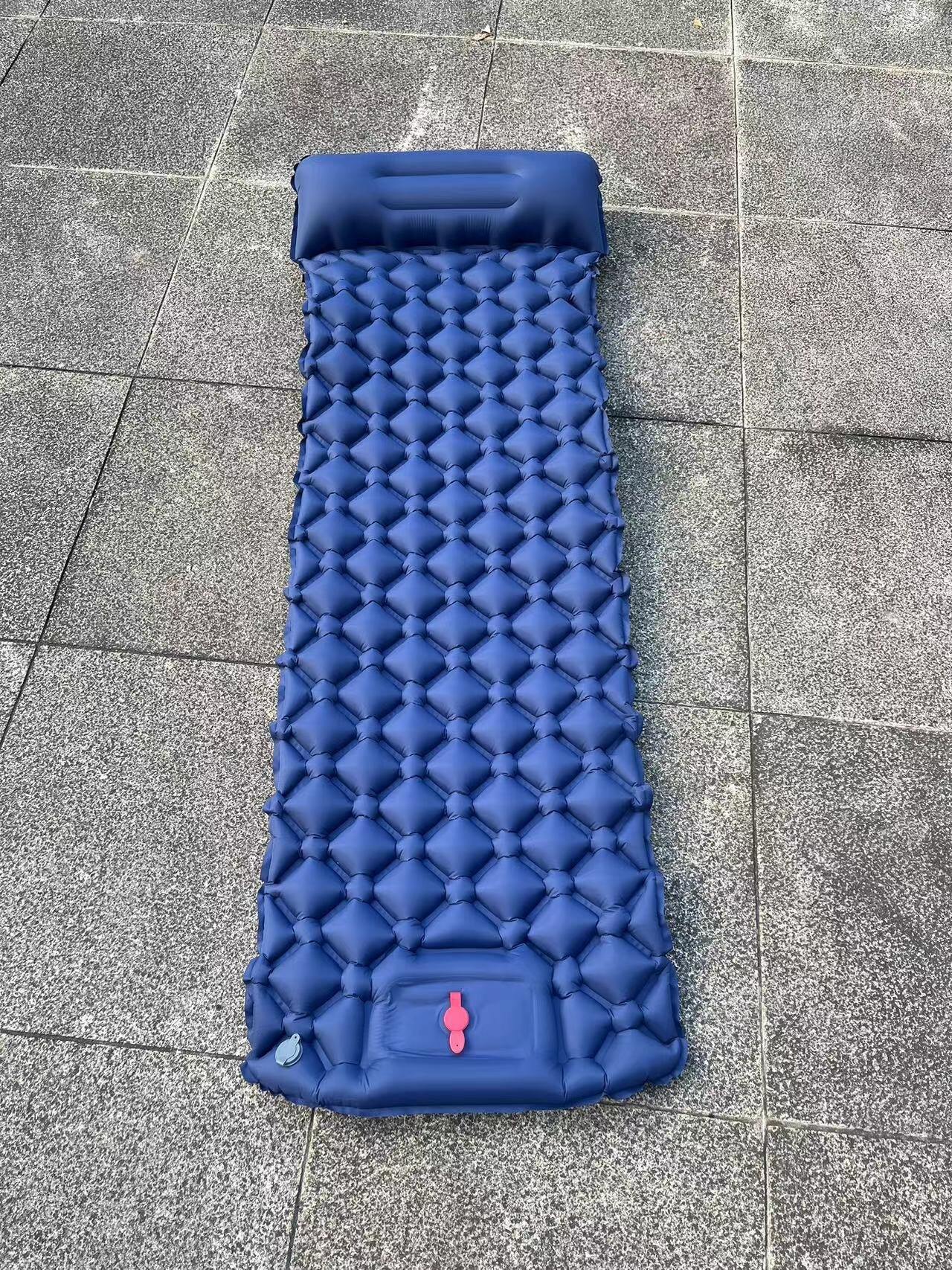 Ultra-Light Compact TPU Inflatable Camping Sleeping Pad with Built-in Foot Pump Modern Design Outdoor Air Mattress manufacture