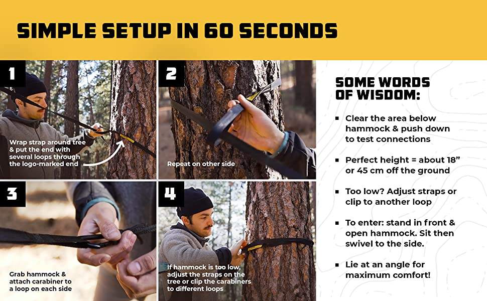 product camping accessories custom logo hiking gear ultralight foldable parachute nylon outdoor portable hitch camping hammock swing-15