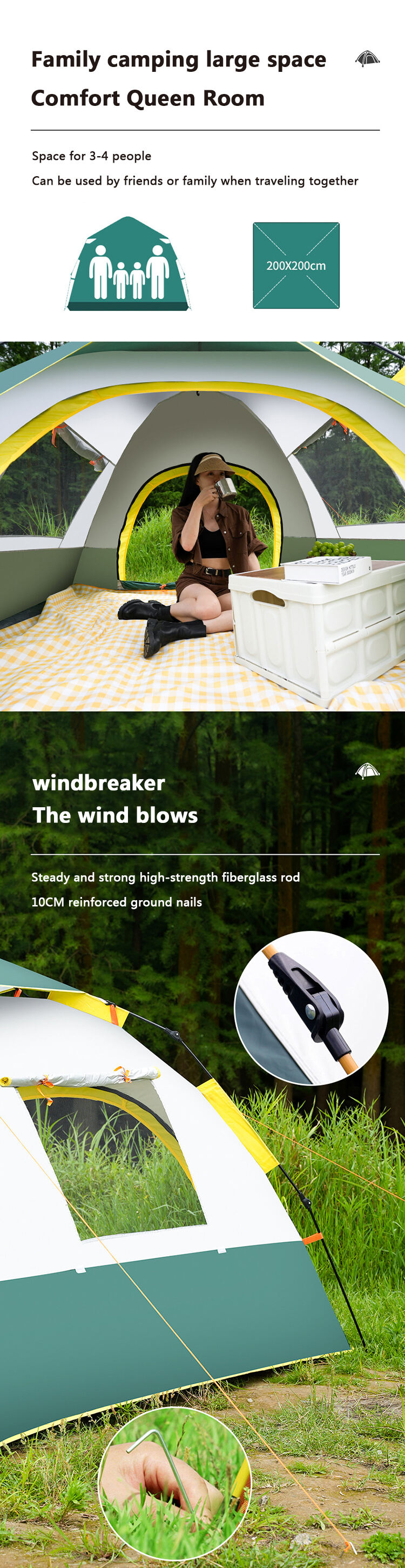 Camping Outdoor Waterproof LOW MOQ Suppliers Tents Camping Outdoor Fast Delivery Outdoor Tents factory