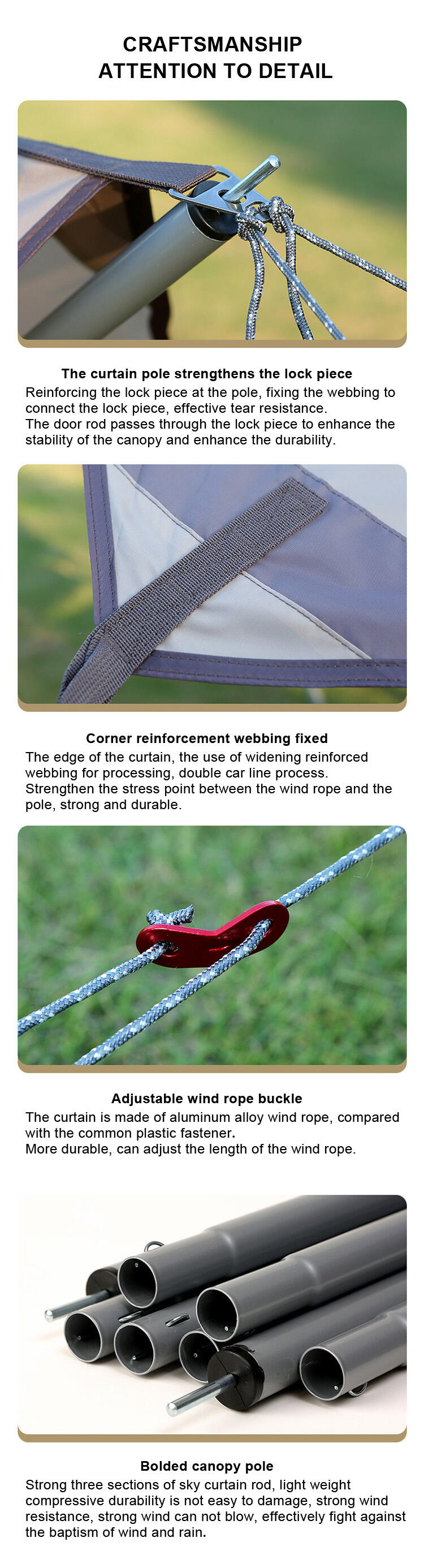 product waterproof portable tarp multifunctional outdoor camping traveling awning backpacking tarp shelter rain tarp-5