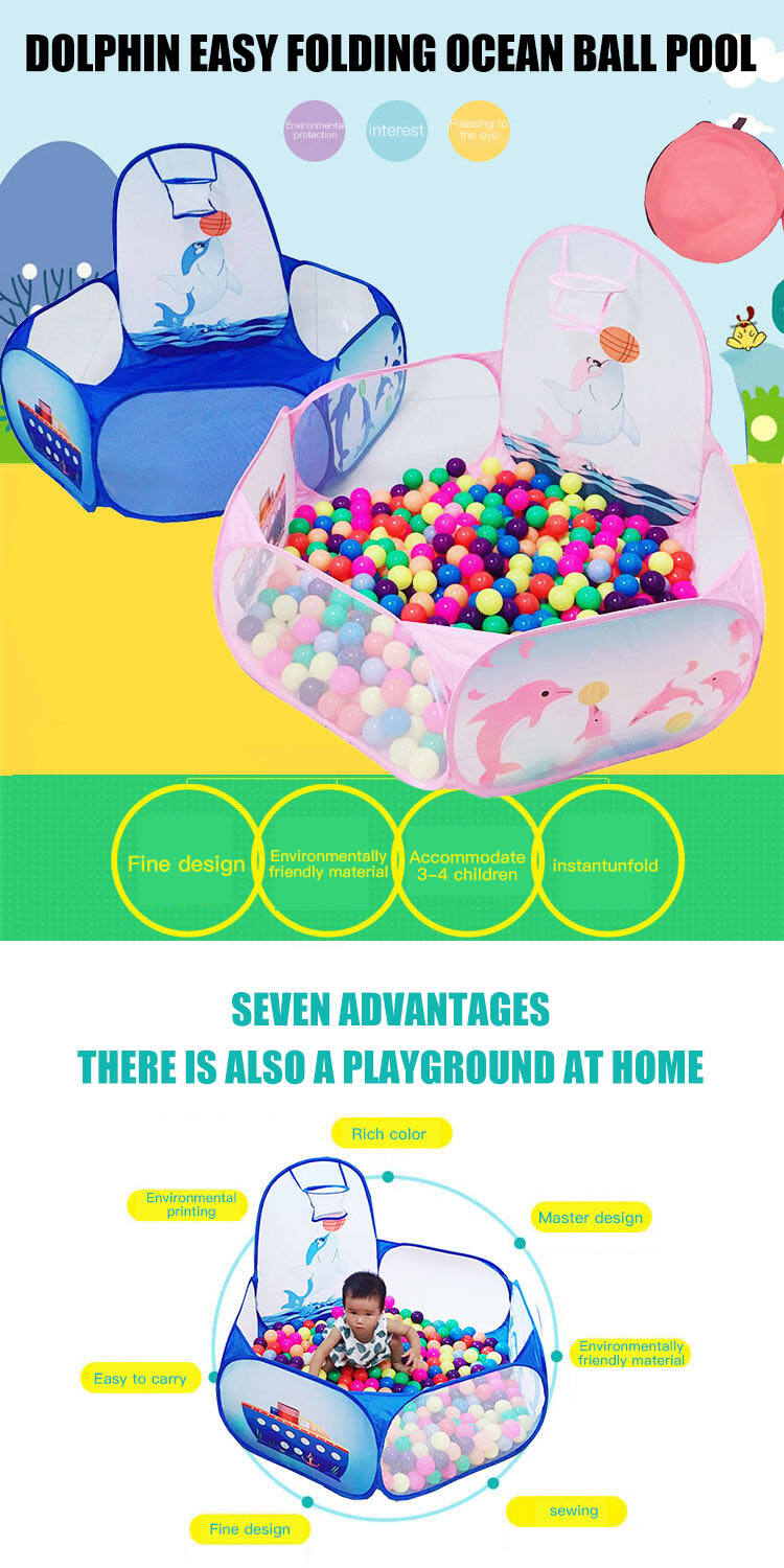 New Toy Tents Castle Play Tent Foldable Storage Room Toys Ball Pool for Children details