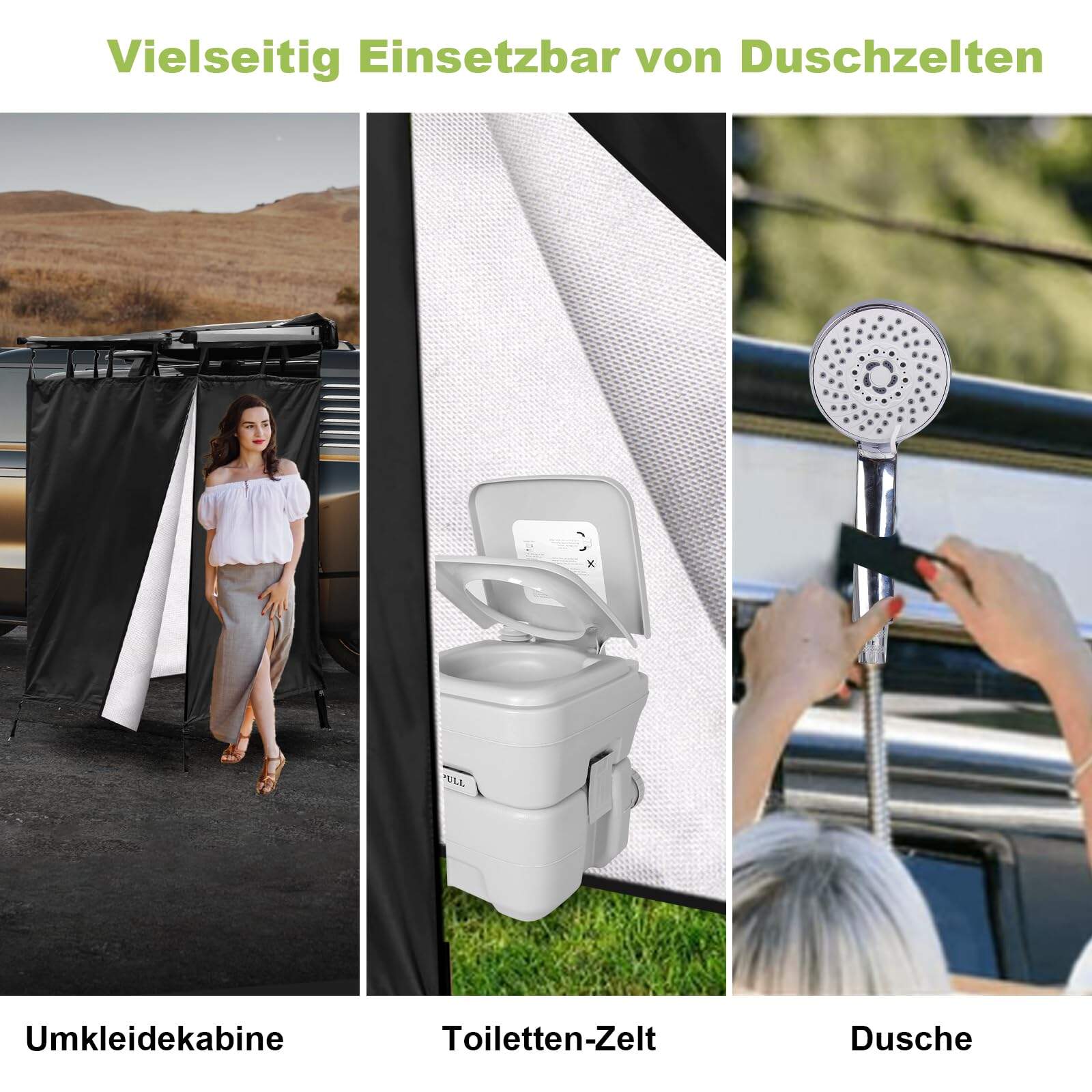 product waterproof oxford tear resistant 2 person all season shower tent privacy shelves toilet tent for outdoor camping-5