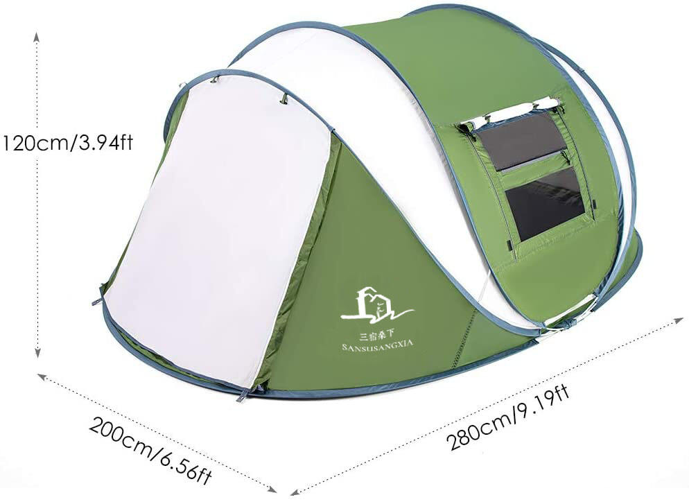 customizable 190t polyester waterproof rain proof pop up dome tents for outdoor-8