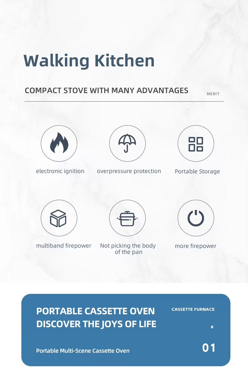 High Quality Camping Accessories BBQ Hiking MINI Tourist Burner Cooker Portable Stove Folding Portable Camping Gas Stove manufacture