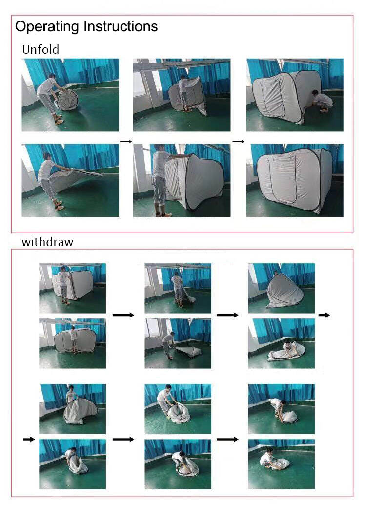 product emergency equipment typhoon indoor  evacuation earthquake emergency diaster relief modular cubic tent pop up shelter-13