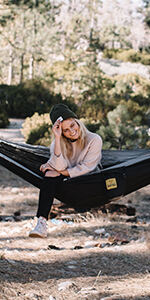 product camping accessories custom logo hiking gear ultralight foldable parachute nylon outdoor portable hitch camping hammock swing-17