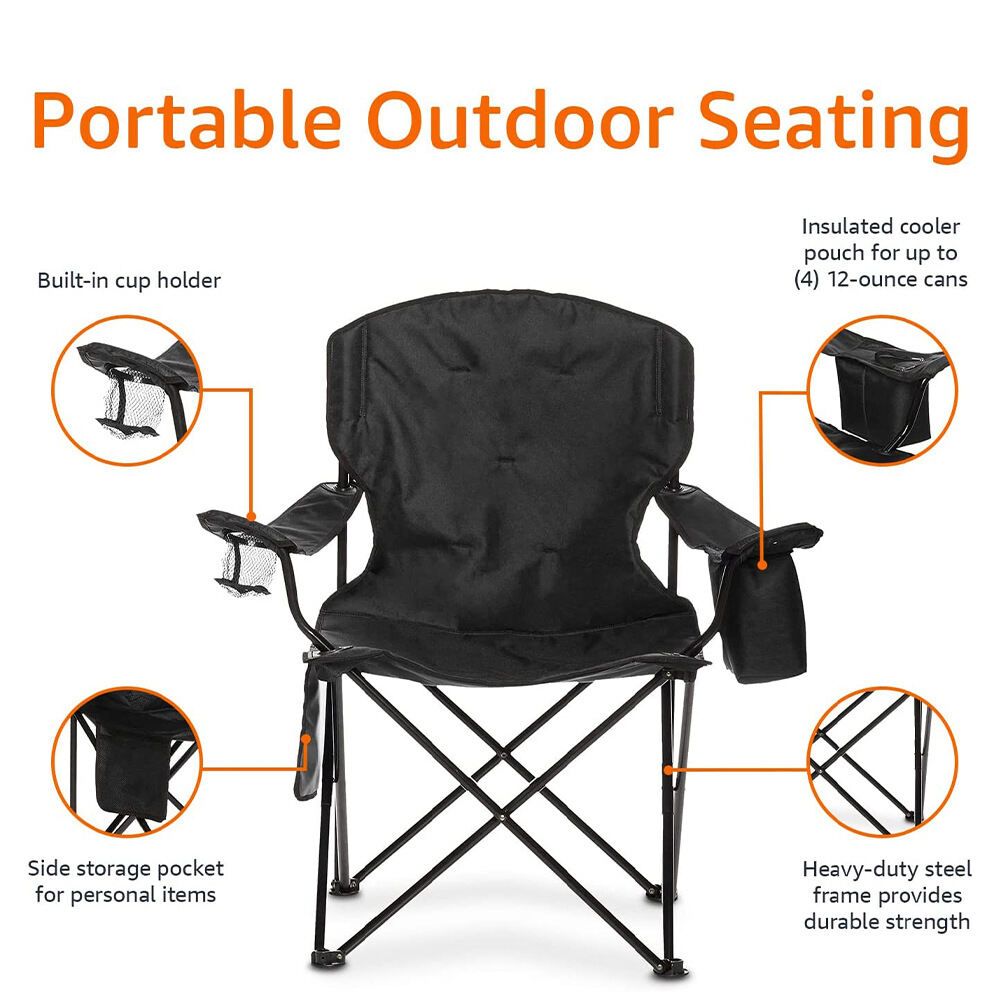 product manufacturers wholesale outdoor travel camping folding chair breathable fabric multi functional portable beach lounge chair-3