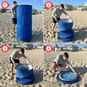 Outdoor Beach Dressing Room Tube Pop up Pod Privacy Tent Camping Shelters Privacy Shelters the Portable Changing Room manufacture
