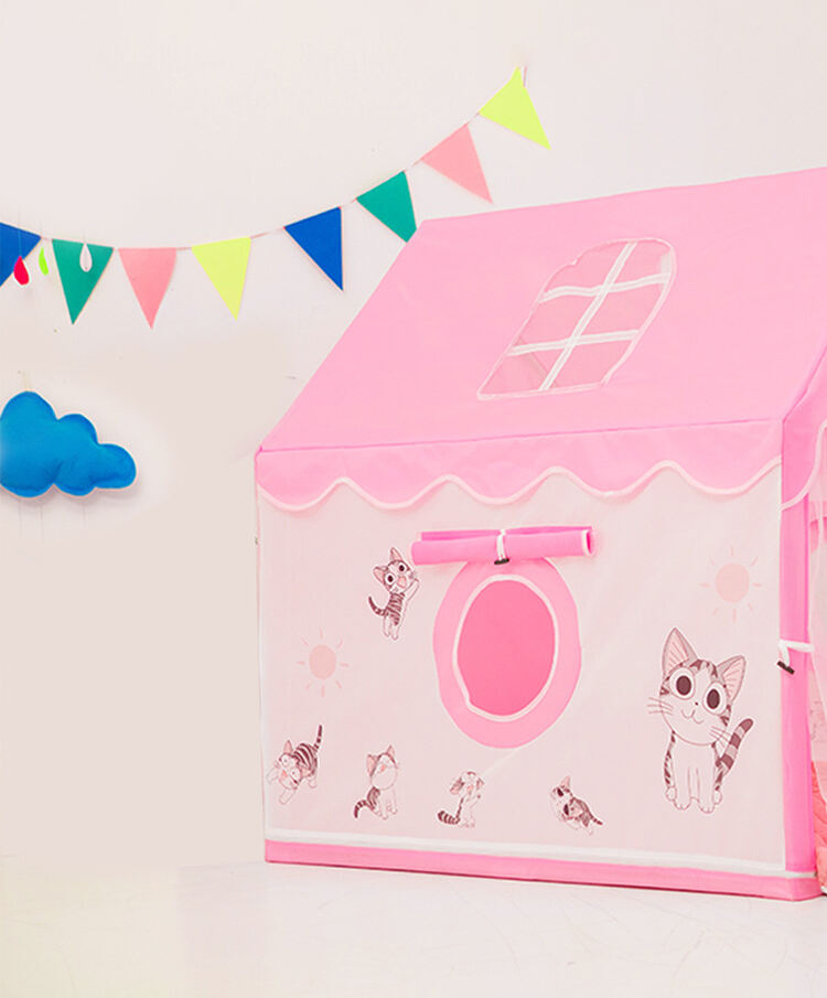 Top Selling Children Playhouse Indoor Castle Princess Cartoon for Kid Play Tent Toyhouse Foldable Portable supplier