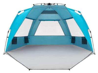 What to look for in the ventilation and anchor systems of a quality beach tent