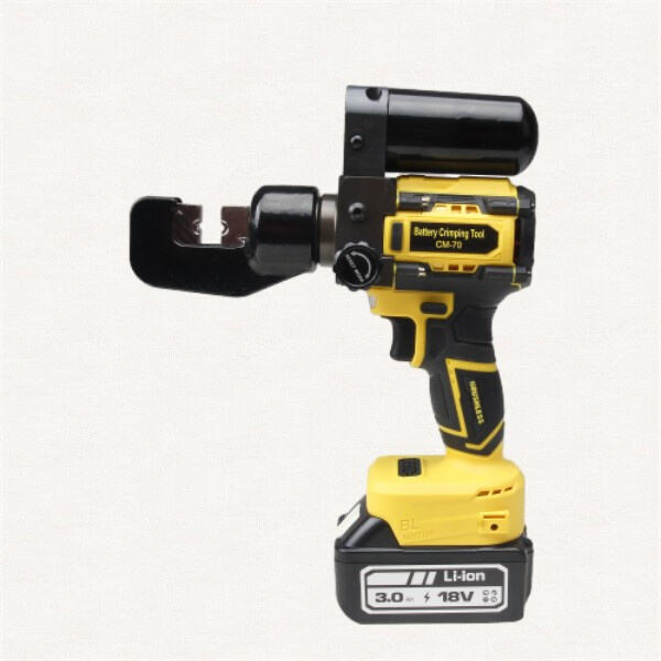 Spuneți adio durerilor de mână cu un scule de crimping cablu alimentat pe baterie