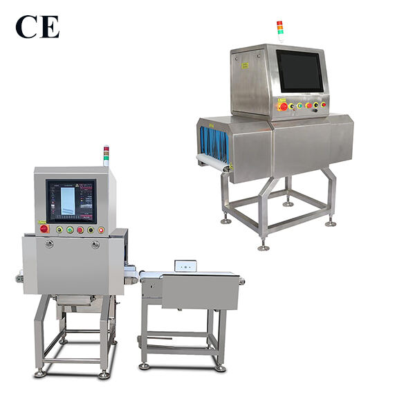 Utilizing an X-ray machine for food inspection