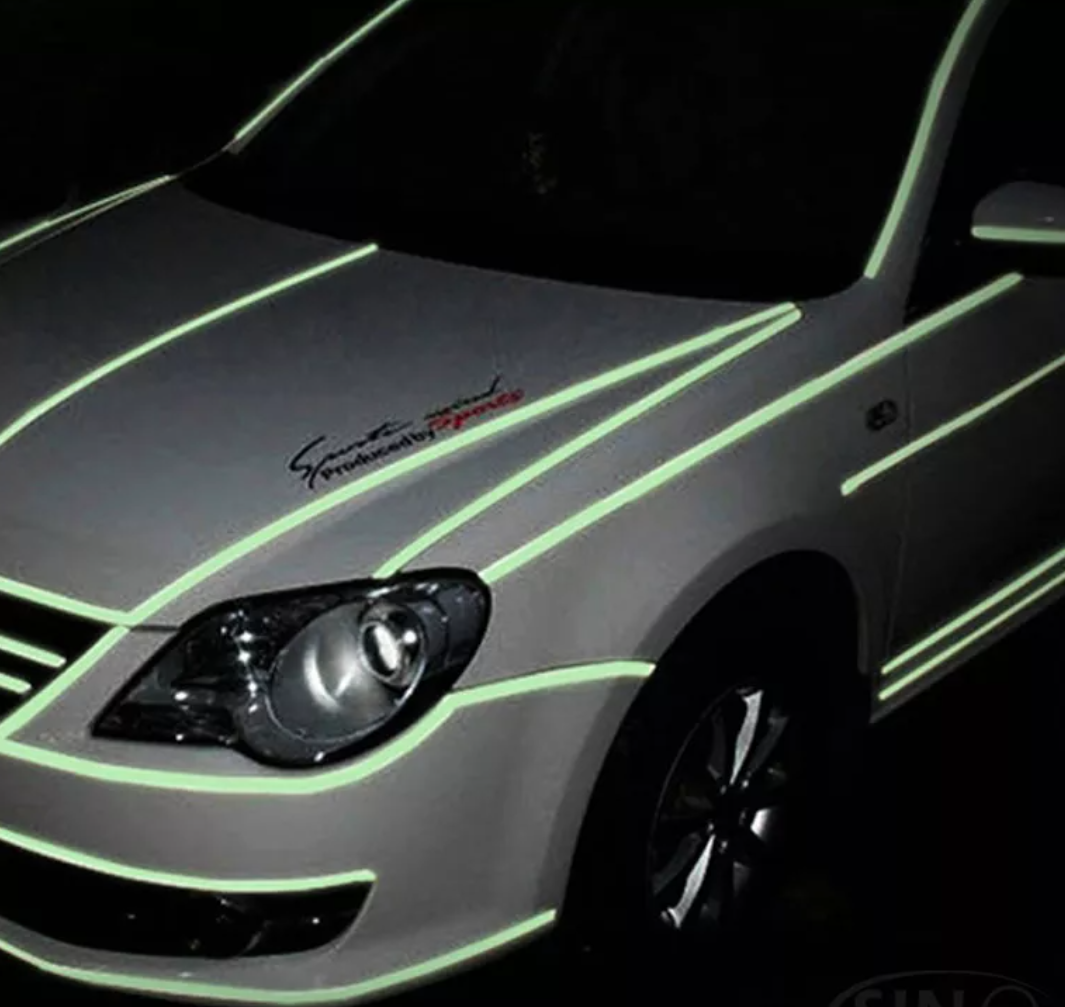product luminescent film self adhesive glow in the dark luminous paper photoluminescent vinyl sticker for decoration-9