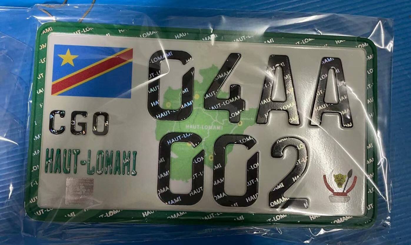 product factory custom aluminum number license plate for car-6