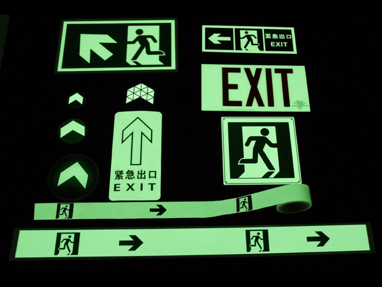 product luminescent film self adhesive glow in the dark luminous paper photoluminescent vinyl sticker for decoration-5
