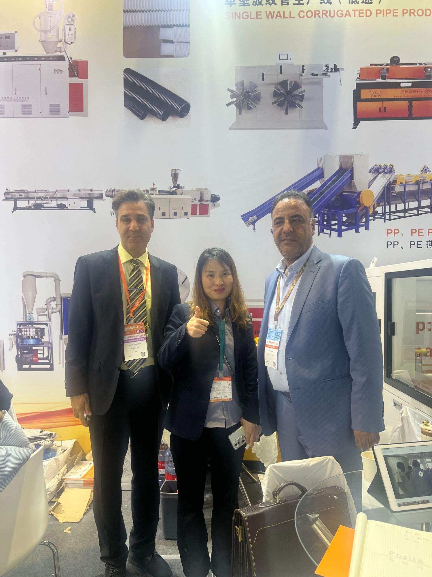 Fosita has attended the 36th Chinaplas successfully on 23-26 April