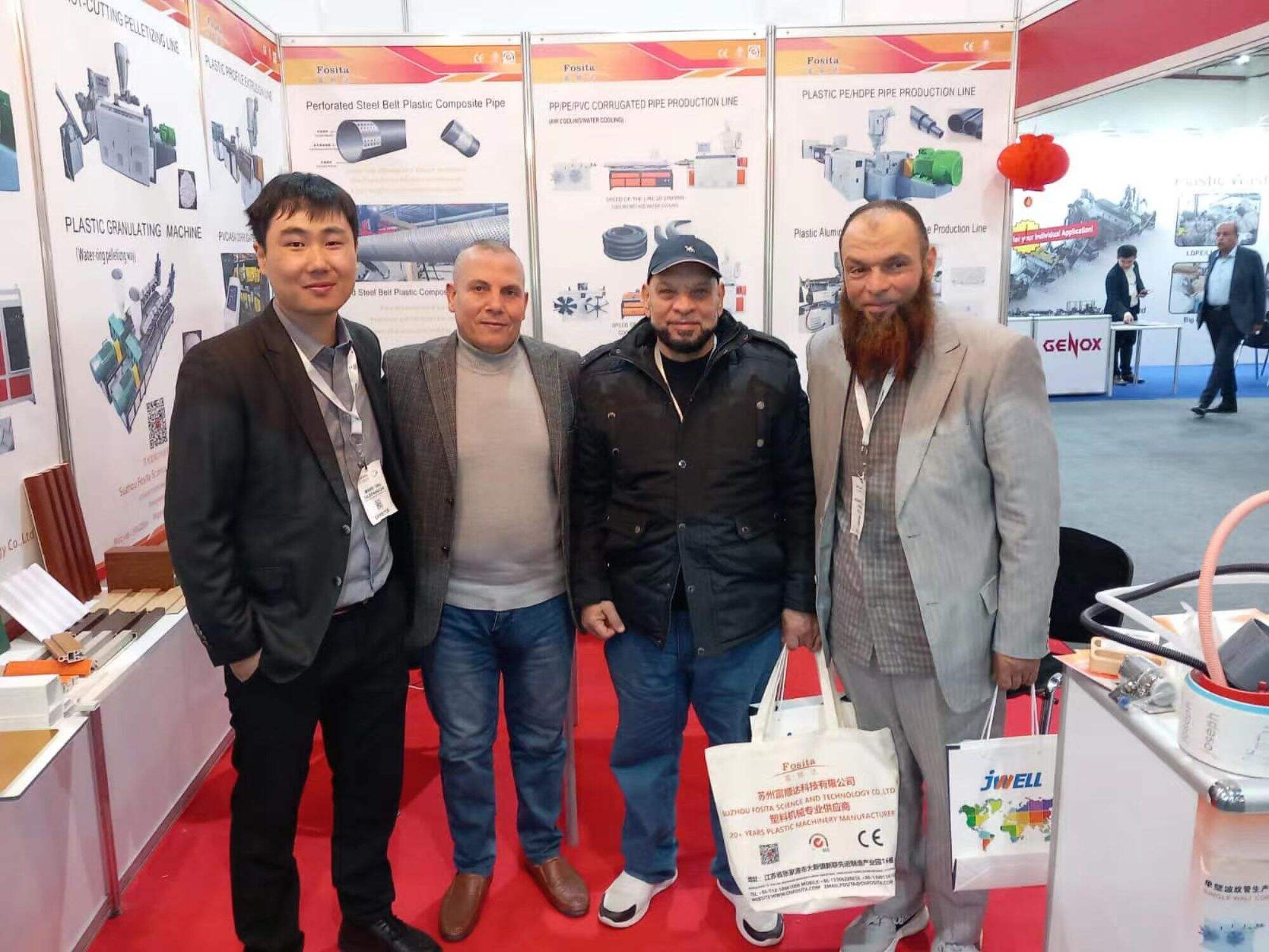 Fosita attended the Plastex Exhibition in Egypt on 9-12 Jan. 2024