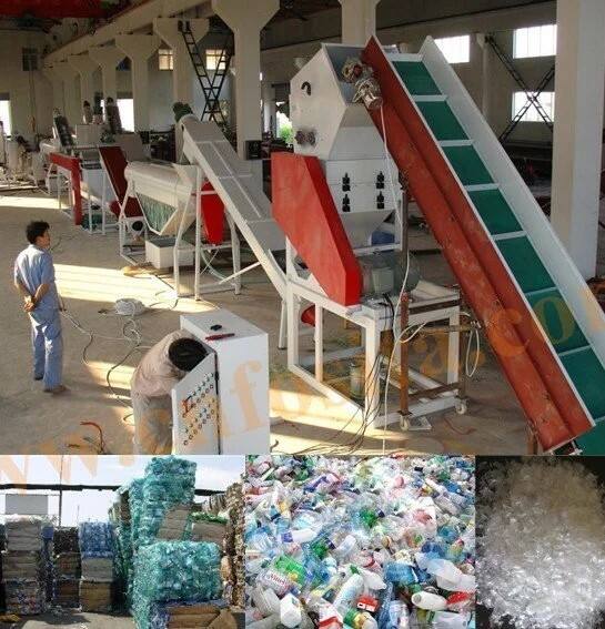 Utilizing au00a0Industrial plastic recycling machine