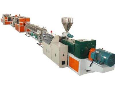 New designed plastic profile extrusion machine from Fosita company exported 80 countries.