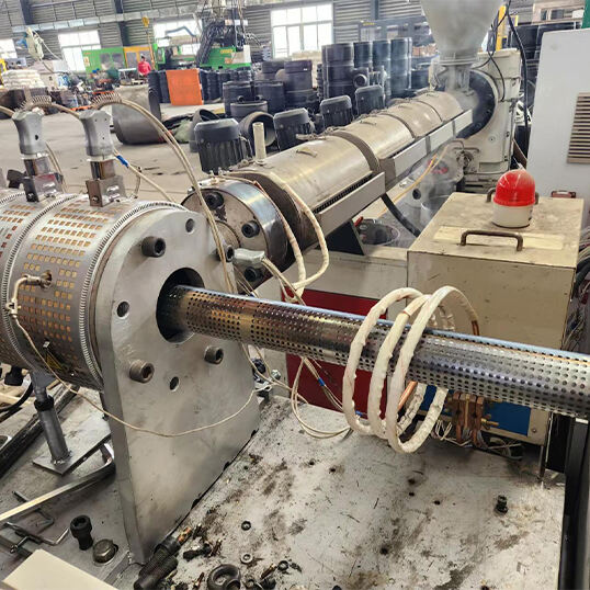 50-630mm Perforated Steel Belt Plastic Composite Pipe Production Line