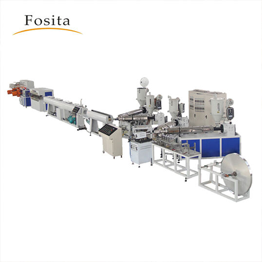 Fosita 16-32mm Multi Layers Overlap Welding Plastic-Aluminium-Plastic PEX Compound Pipe Production Line