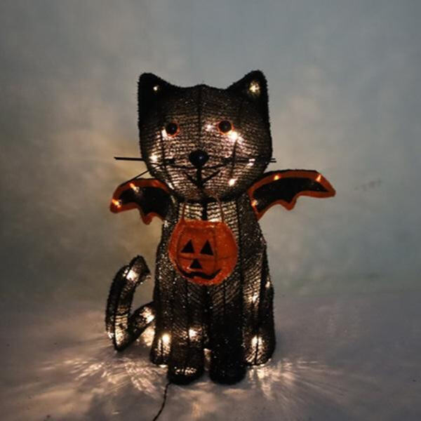 Upgrade your Halloween decorations with a glowing LED Halloween tree