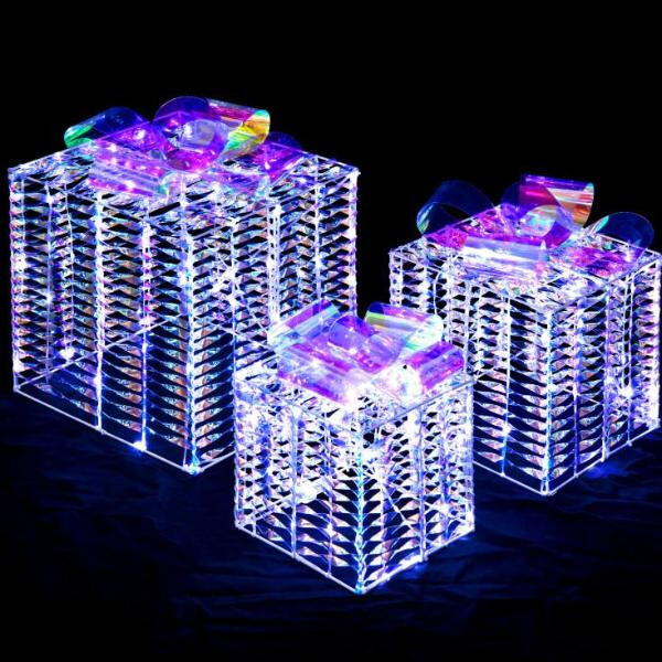 Enjoy hassle-free installation and cost savings with solar powered outdoor Christmas lights.