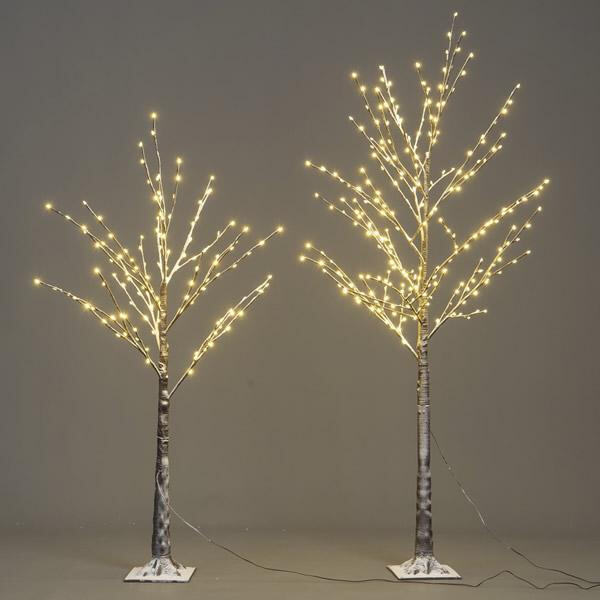 Transform Your Outdoor or Indoor Decor with our Energy-Efficient Lighted Trees