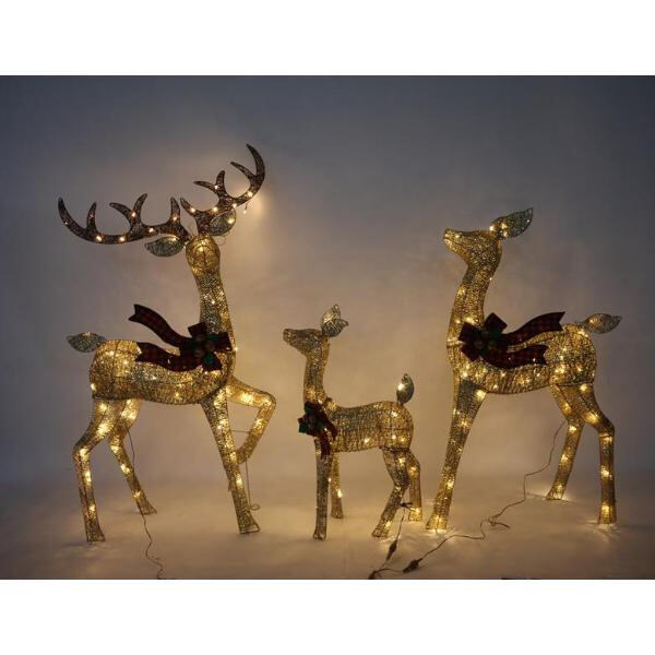Perfect for indoor and outdoor use, our Christmas deer lights are ideal for wholesale buyers looking to impress customers