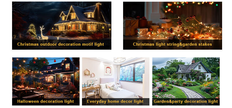 product led lighted reindeer family christmas motif string outdoor holiday glitter decorations for tree 220v voltage-13