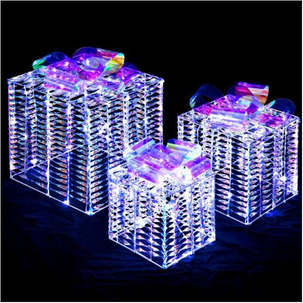 Elevate Your Gift Giving with Elegant Lighted Gift Boxes