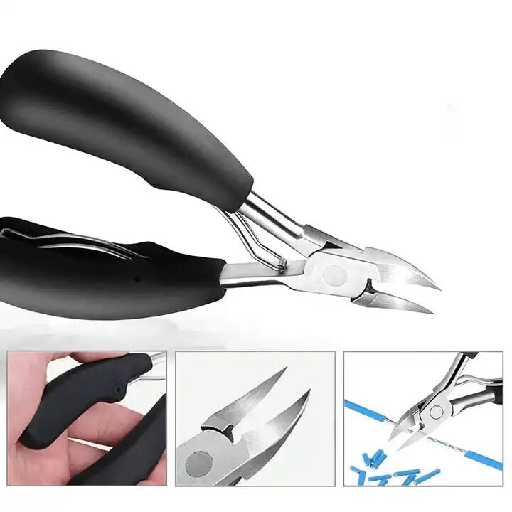Toe Nail Clipper Pedicure Tools High Quality Stainless Steel Cuticle Nipper Set supplier