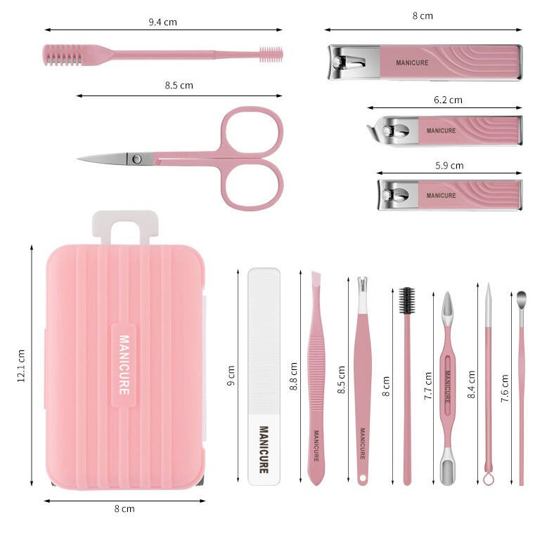 Wholesale Price Beauty Set Personal Care Tool Nail Clipper Kit Travel Manicure Set factory