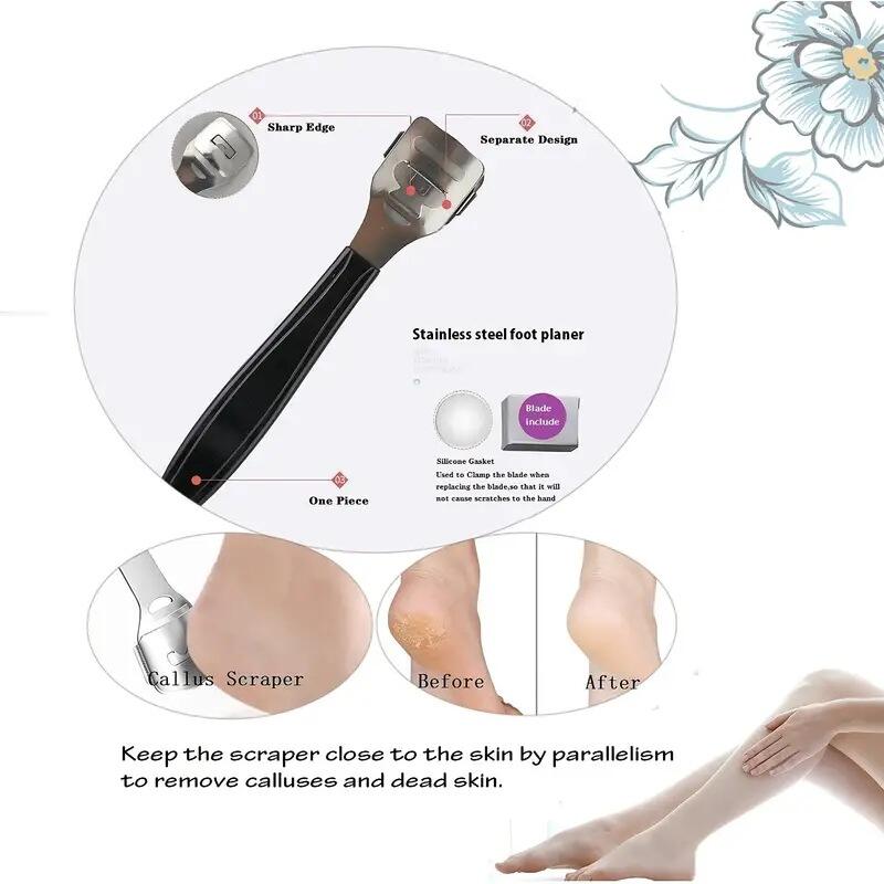 Factory Direct 23 Pcs Black Set Foot File Callus Remover Pedicure Tool Foot File supplier