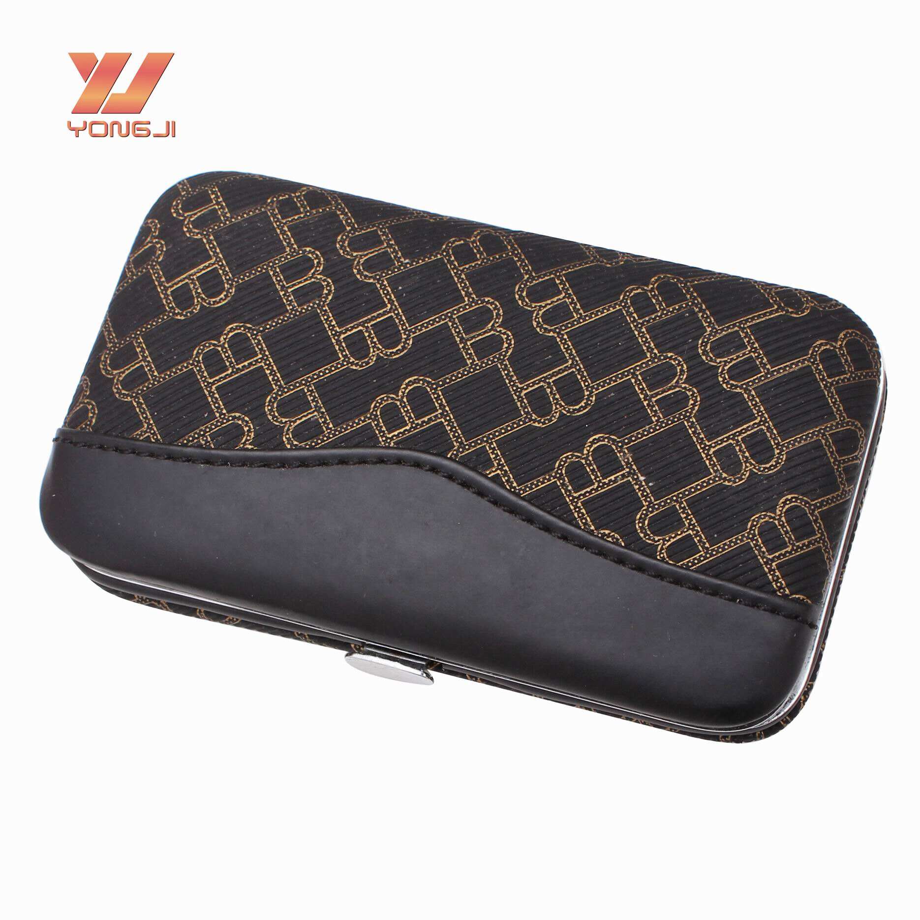 product factory cheap price stainless steel nail clipper travel manicure set pedicure kit-2
