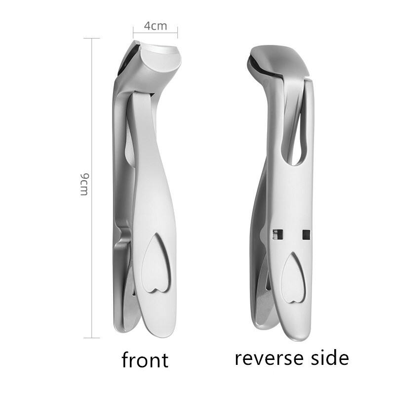 Professional Factory sharp Nail Clippers Black Nail Cutter Beauty Tool Storing Nail Clipper manufacture