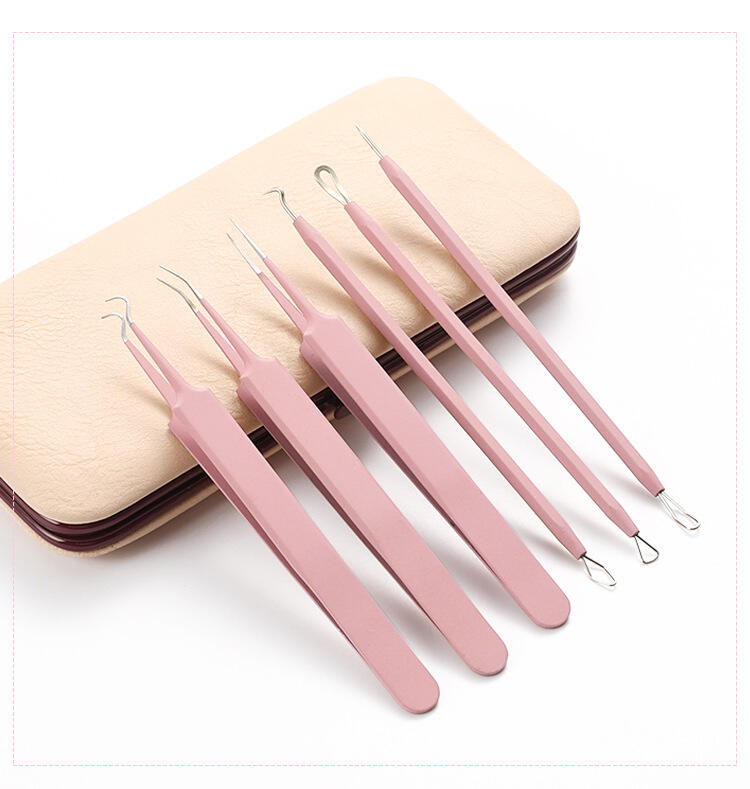 Original Factory Stainless Steel Blackhead Pin Pimple Remover Tool Kit Beauty Tool factory