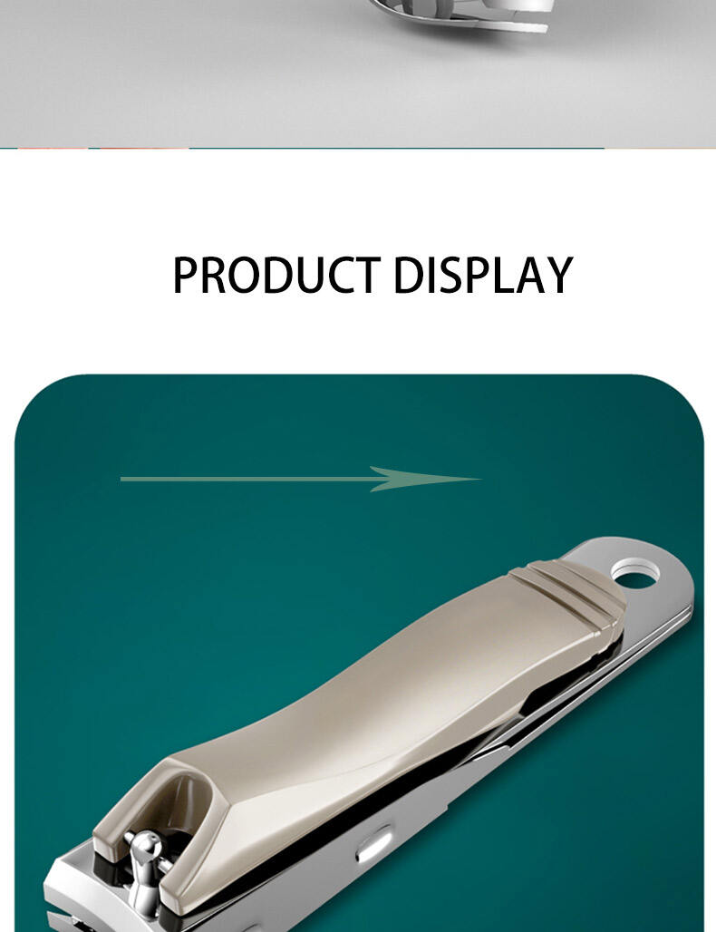 Original Factory Stainless Steel Toe Nail Cutter Manicure Tool Professional Nail Clipper manufacture