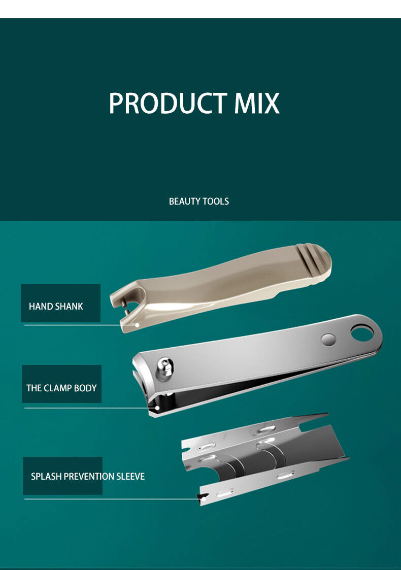 Original Factory Stainless Steel Toe Nail Cutter Manicure Tool Professional Nail Clipper supplier