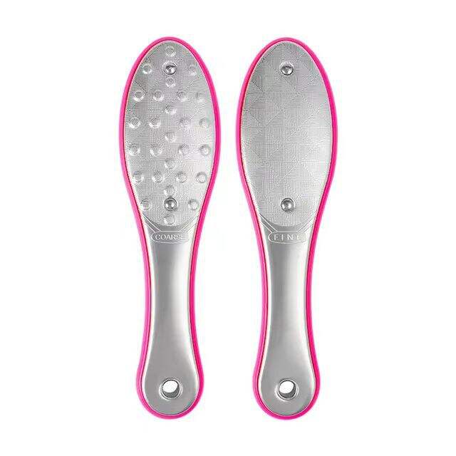 Professional Factory Stainless Steel Foot File Manicure Tool Pedi Replacement Foot File manufacture