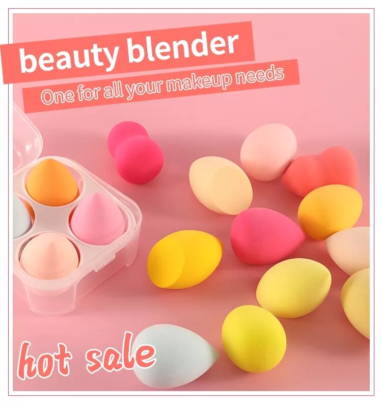 Factory Price Wholesale Puff Ball for Makeup Beauty Sponge Makeup Egg supplier