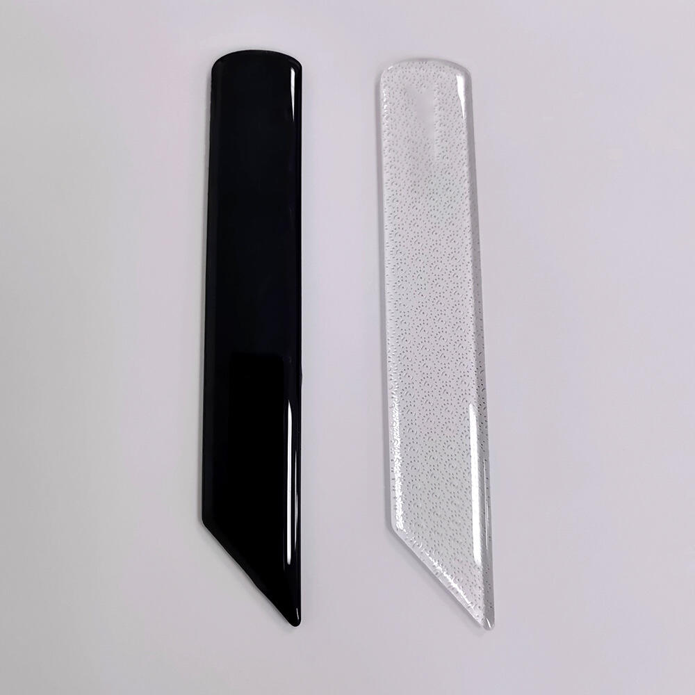 Factory Made Beauty Tool Nail File Custom logo Professional Black Glass Nail File manufacture