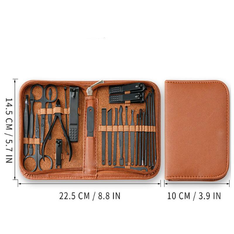Hot Sale Manicure Set Customized Beauty Tool 26 Pcs Professional Nail Clippers Manicure Set supplier