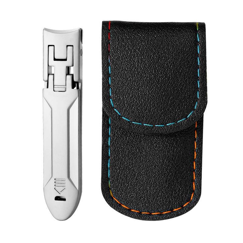 New Design custom color Professional Next-Gen Push-Pull stainless steel Nail Clipper details