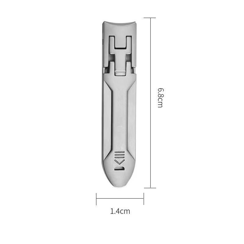 New Design custom color Professional Next-Gen Push-Pull stainless steel Nail Clipper details