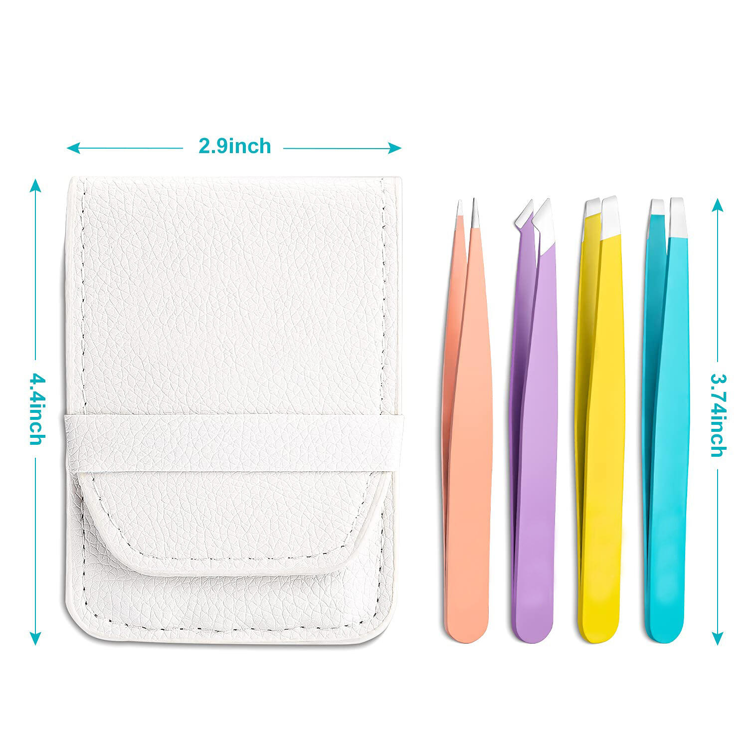 Factory Price Wholesale Popular Eyebrow Tweezer Beauty Tool Black Eyebrow Tweezers factory